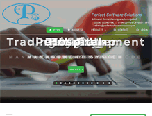 Tablet Screenshot of perfectsoftwaresolution.com